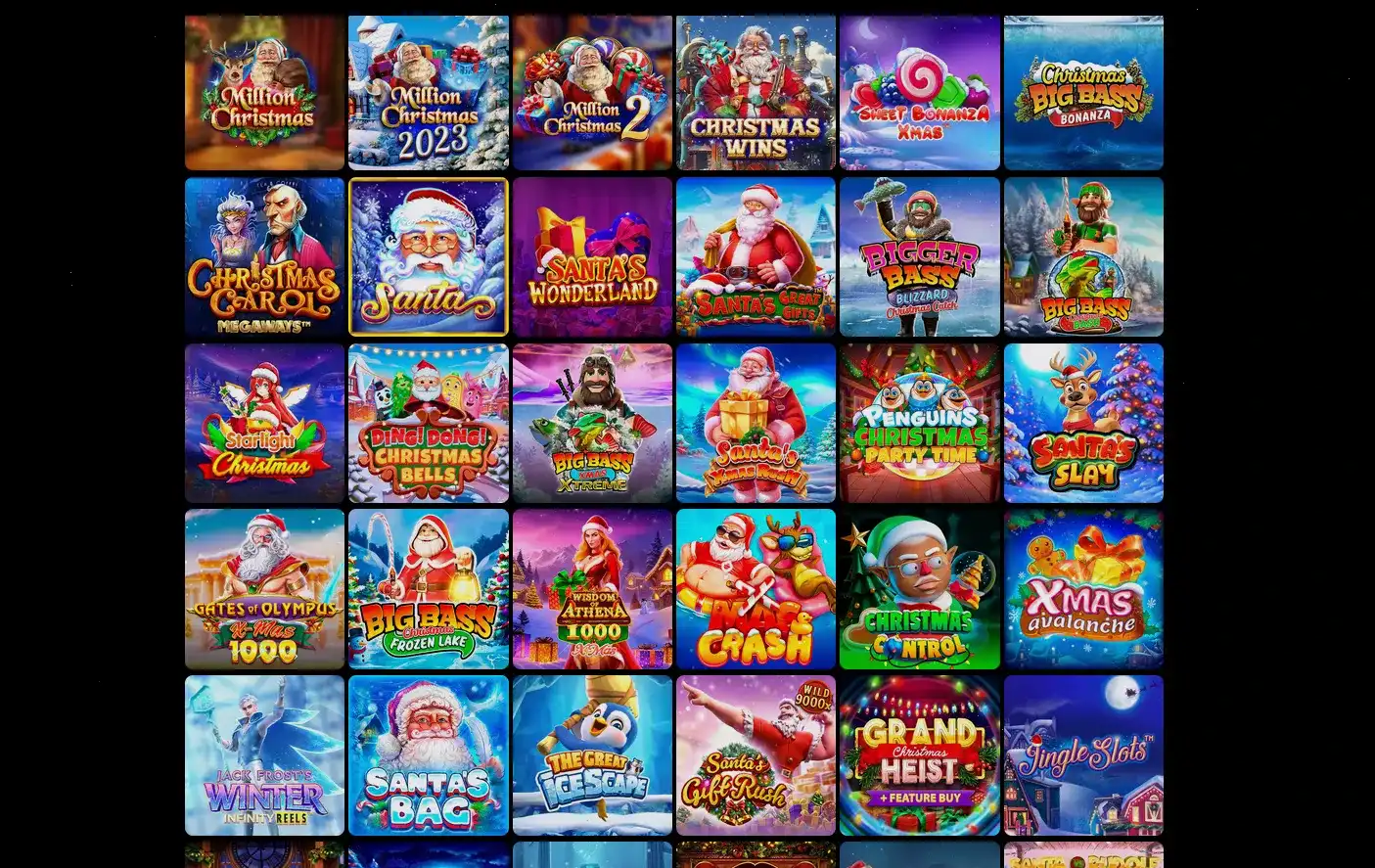 Интерфейс игрового зала Rox казино с автоматами